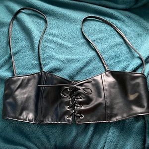 Corset Top with Straps